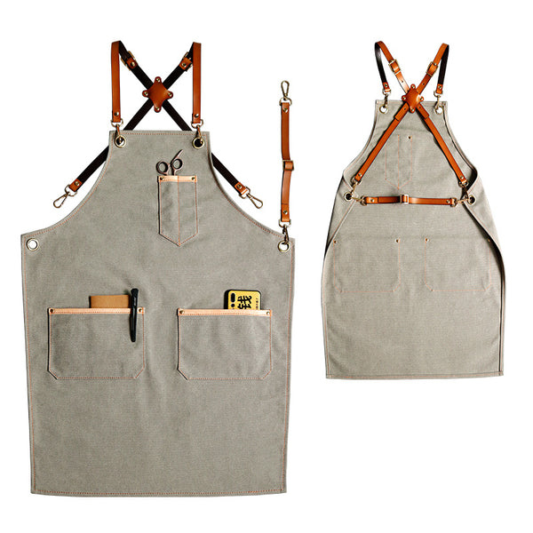 Coffee Shop Coffee Maker Canvas Denim Apron