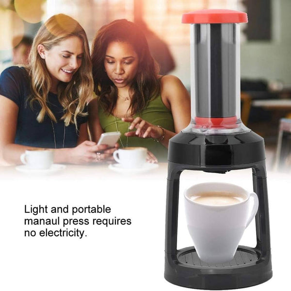 Coffee Machine Hand Pressing Home Manual Fit Capsule Coffee Powder