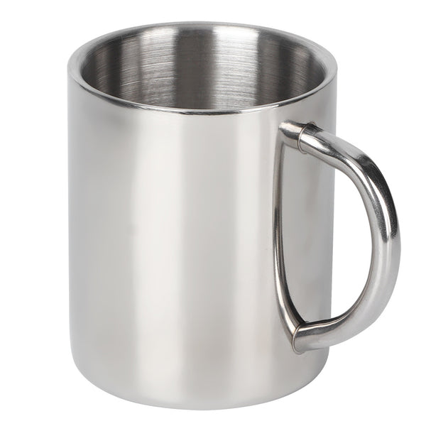 300ml Double Wall Stainless Steel Drinking Mug Cup Travel Coffee Mug Tea Milk Cup