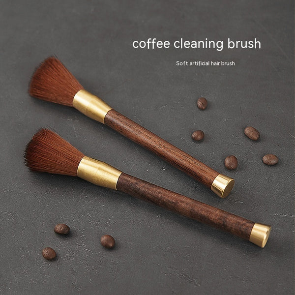 Ground Coffee Cleaning Tea Brush Pen Coffee Grinder Cleaning Powder Brush Long Handle